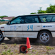 It’s called the Space Shuttle because I once jumped it into orbit. Most rallycross vehicles don’t fly, though. Photo credit: Brianne Corn